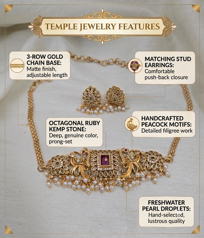 Mahika Antique Choker Set - image 5