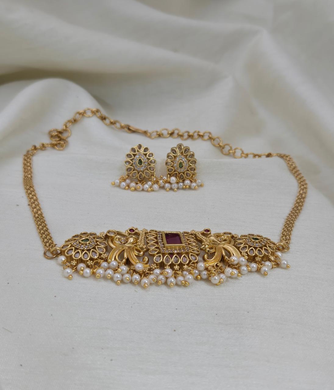 Mahika Antique Choker Set - image 2