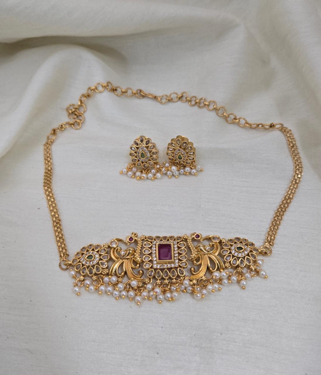 Mahika Antique Choker Set - image 3