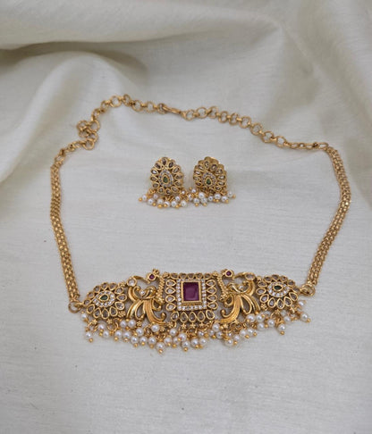 Mahika Antique Choker Set - image 3