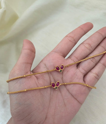 Ganga Jamuna Sleek Anklets - image 8