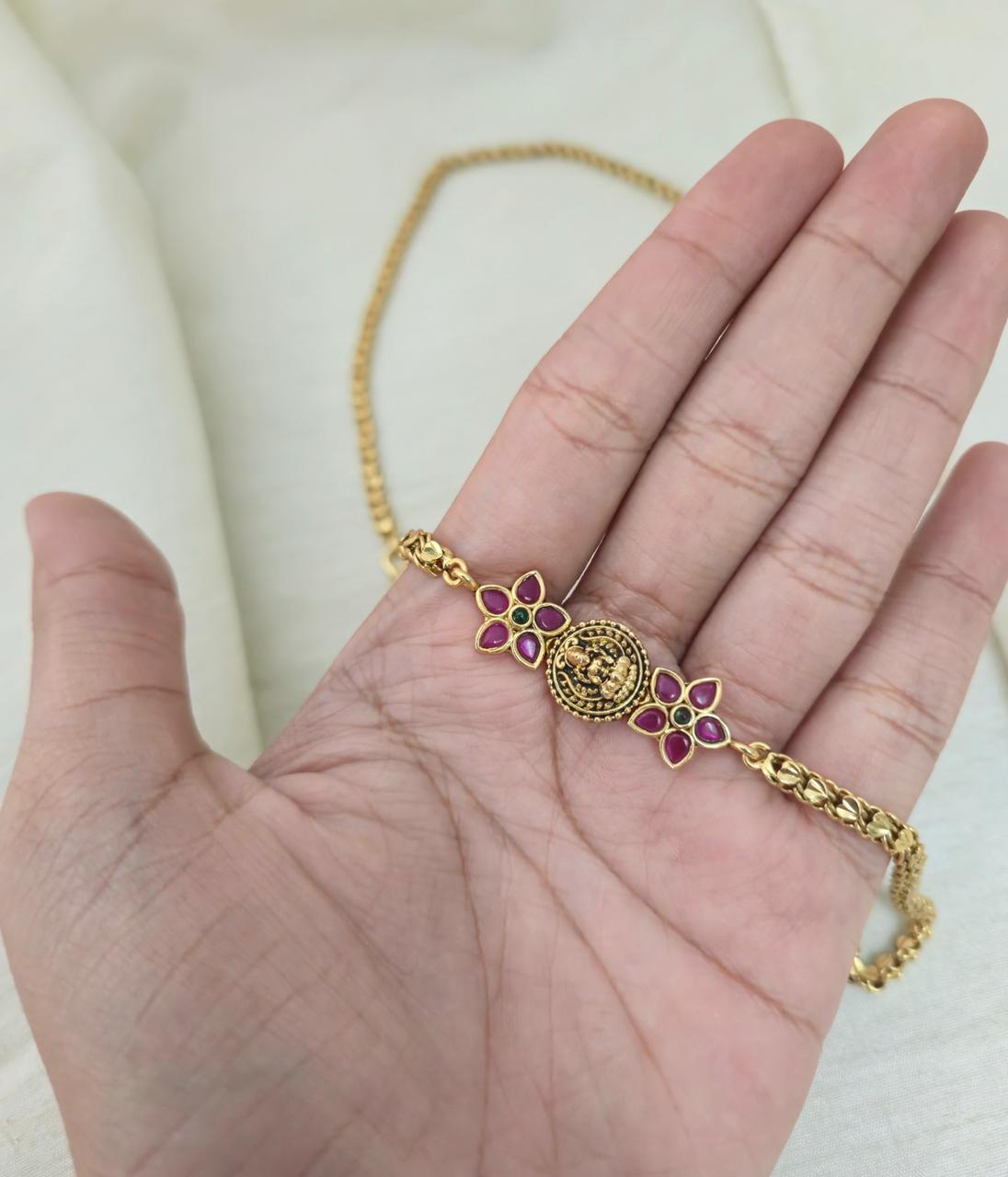 Manya Antique Long Chain - image 5