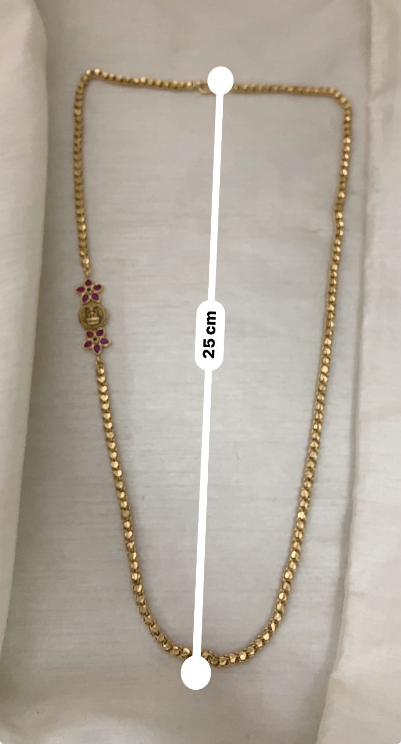 Manya Antique Long Chain - image 7
