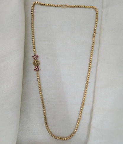 Manya Antique Long Chain - image 3