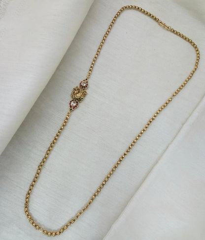 Tanvi Antique Delicate Long Chain - image 4