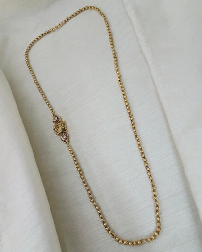 Tanvi Antique Delicate Long Chain - image 2