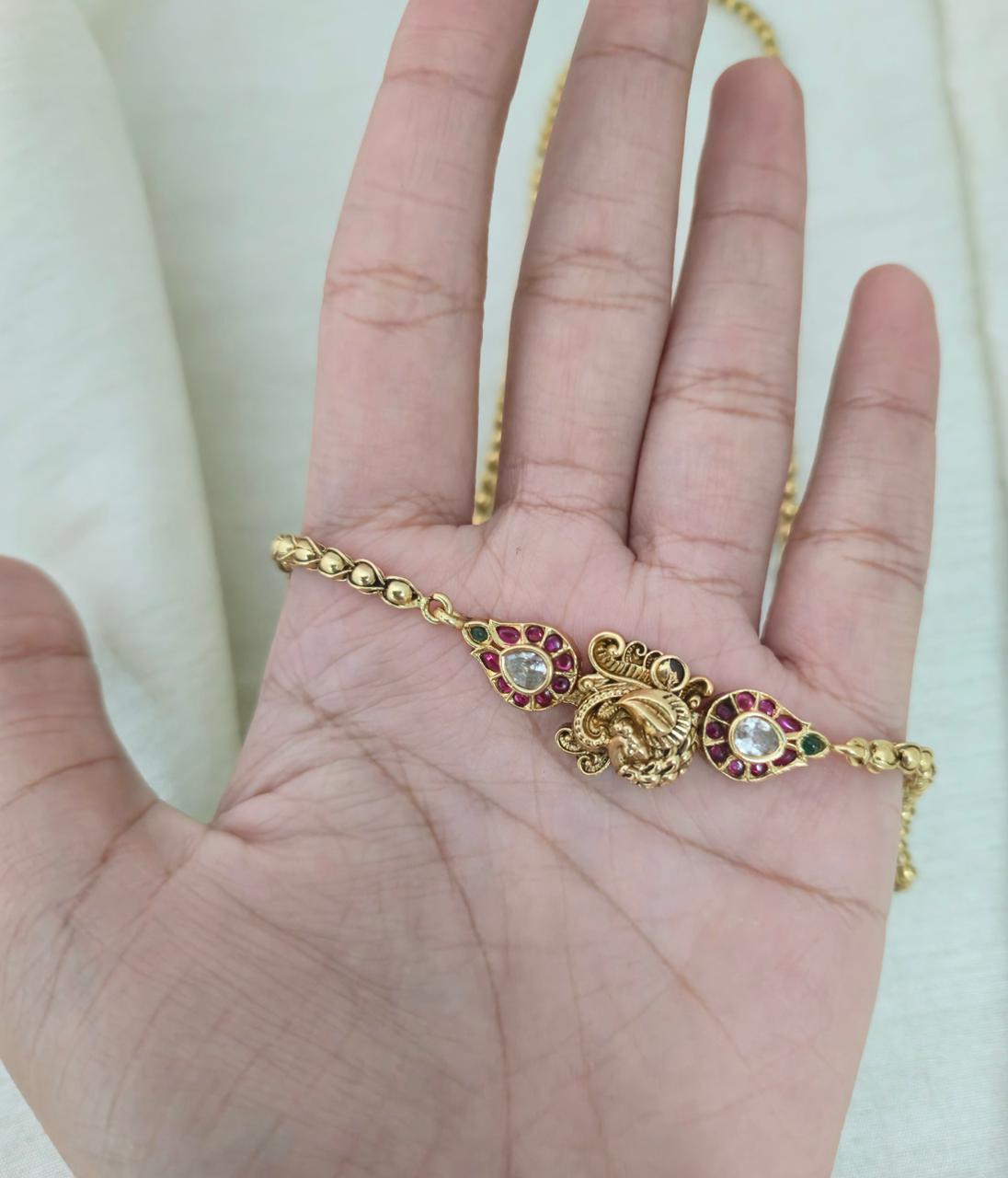 Tanvi Antique Delicate Long Chain - image 5