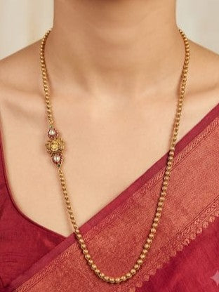 Tanvi Antique Delicate Long Chain - image 1