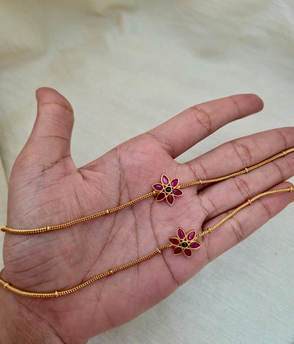 Floral Anklet Set - Image 5