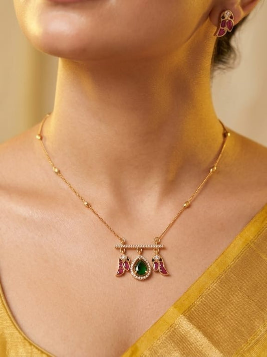Three-Drop Pendant Set - Image 1