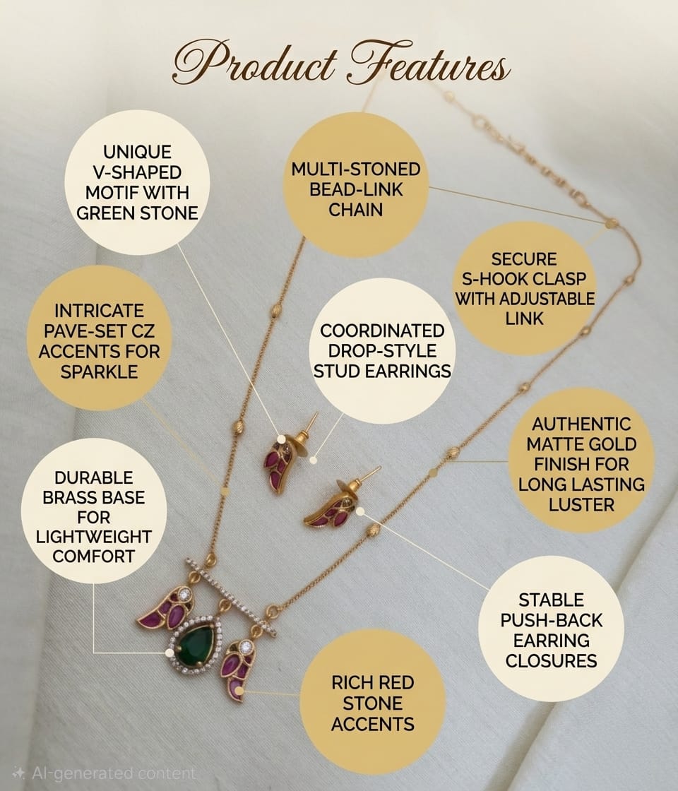 Three-Drop Pendant Set - Image 6