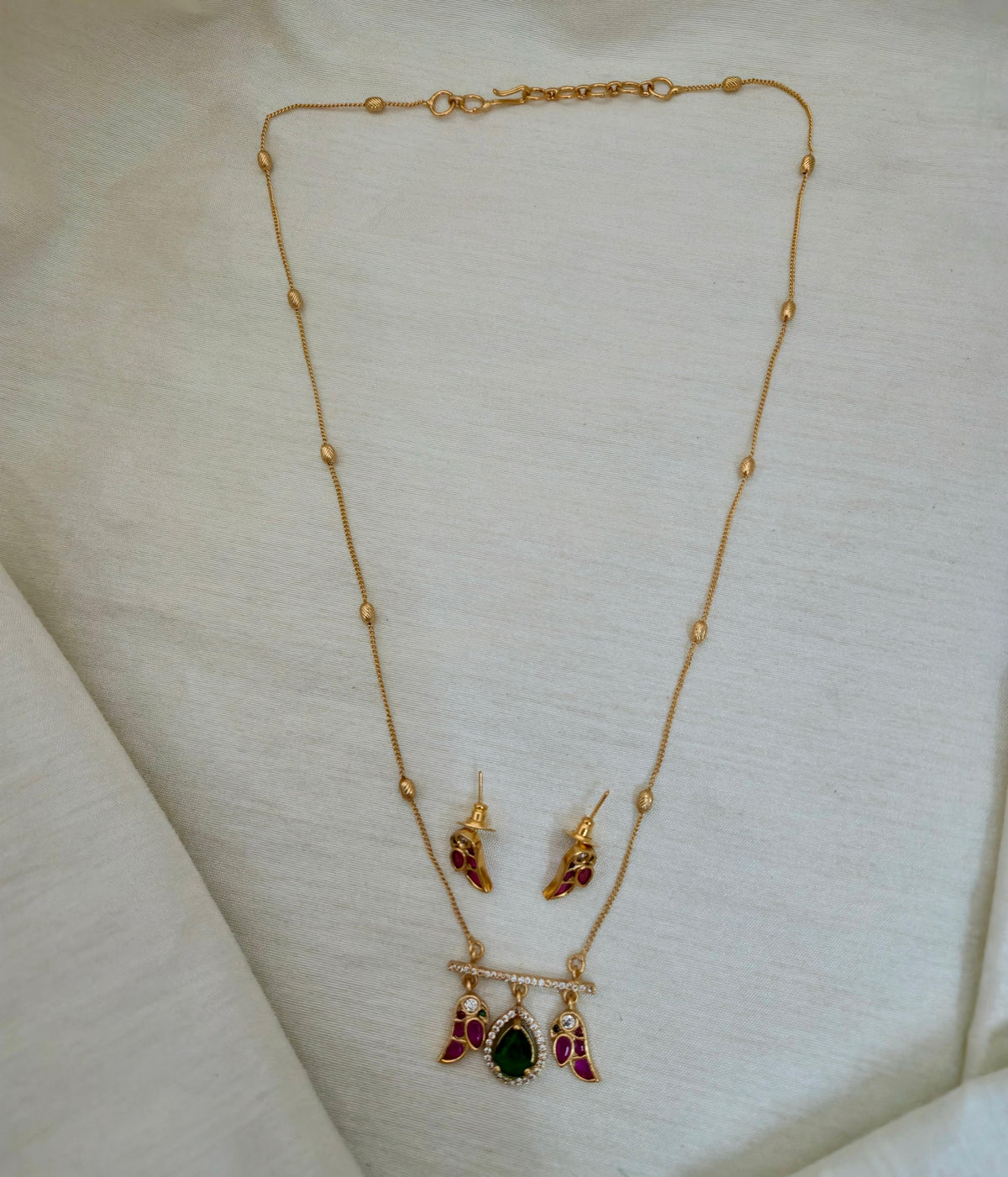 Three-Drop Pendant Set - Image 4