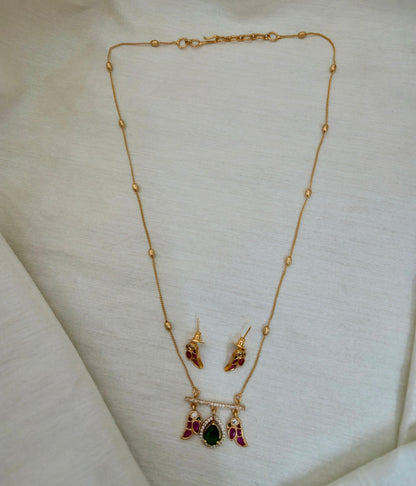 Three-Drop Pendant Set - Image 4