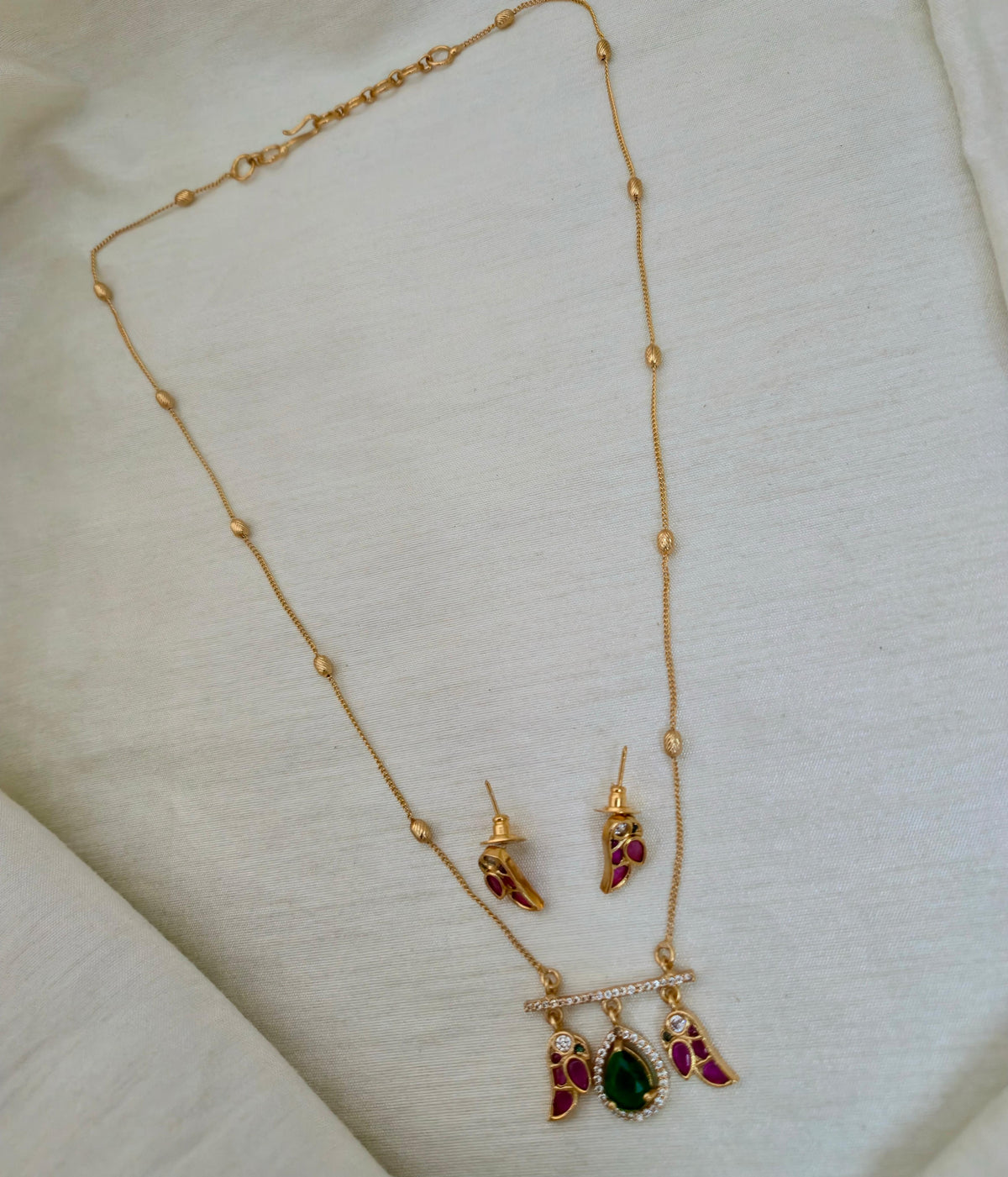 Three-Drop Pendant Set - Image 2