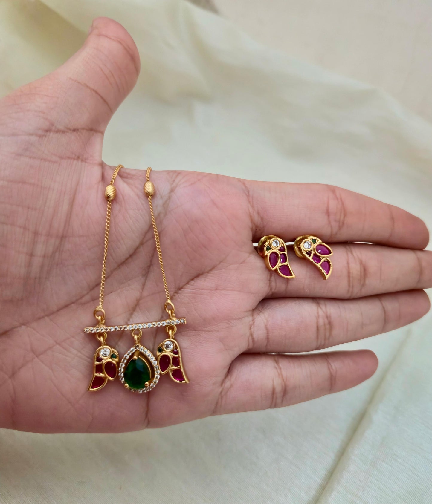 Three-Drop Pendant Set - Image 5