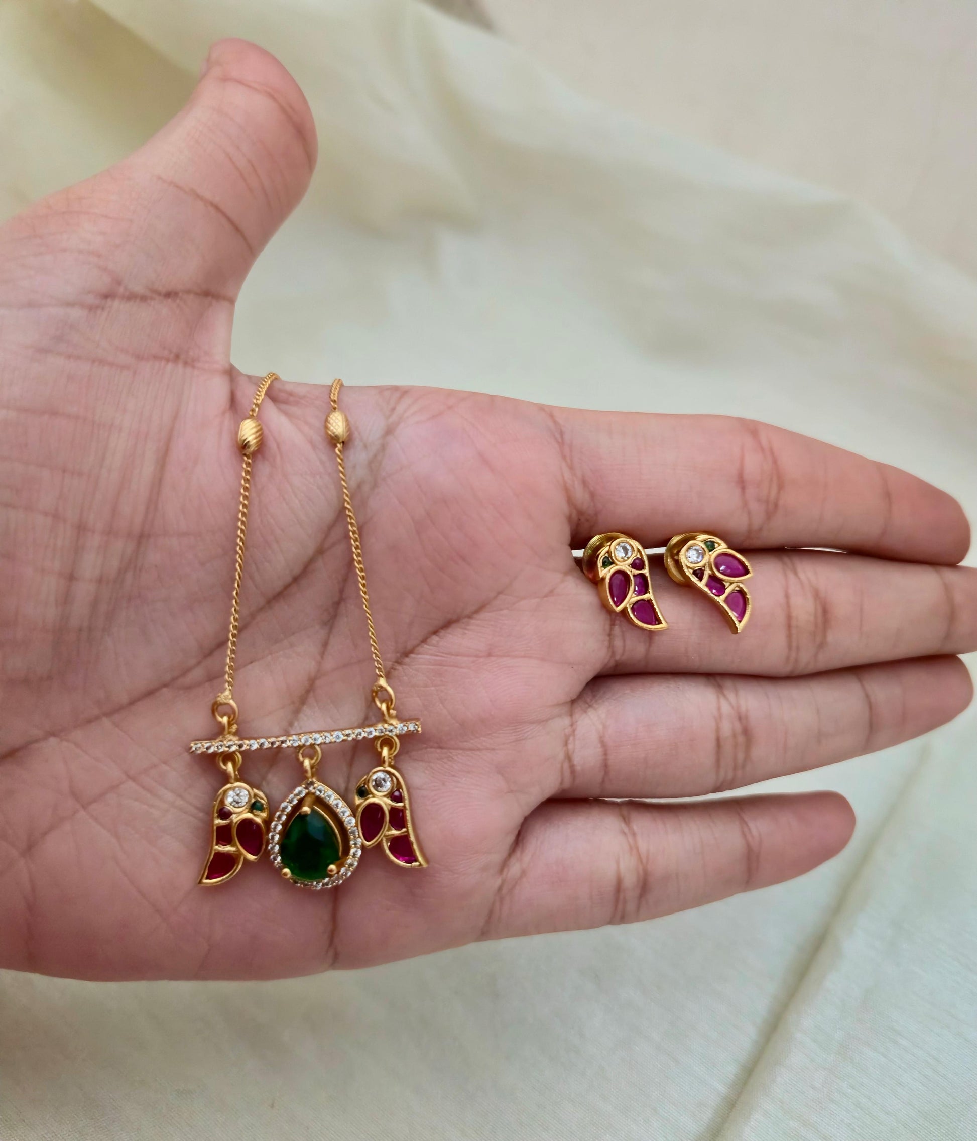 Three-Drop Pendant Set - Image 5